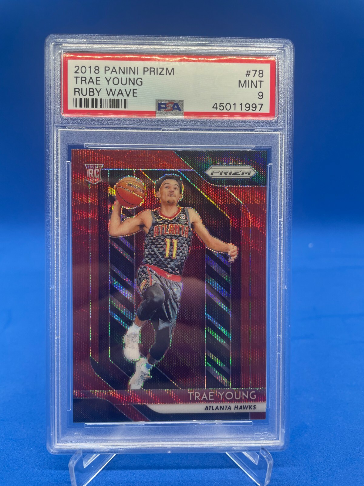 その他 PSA 10 Trae Young Prizm RC Ruby Wave Trae Young 2018 Prizm #78 Ruby Wave Price Guide - Sports