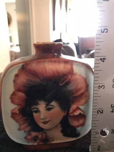 Small Beautiful Lady Portrait Vase