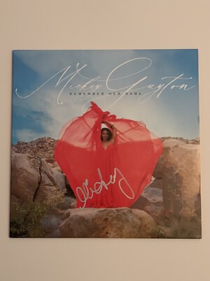 Mickey Guyton Remember Her Name 2LP Red Vinyl Signed Autographed JSA COA
