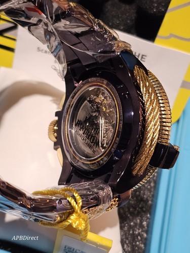 Pre-owned Invicta - King Python - Automatic Chronograph 32 Jewels - Reserve - Mens Watch