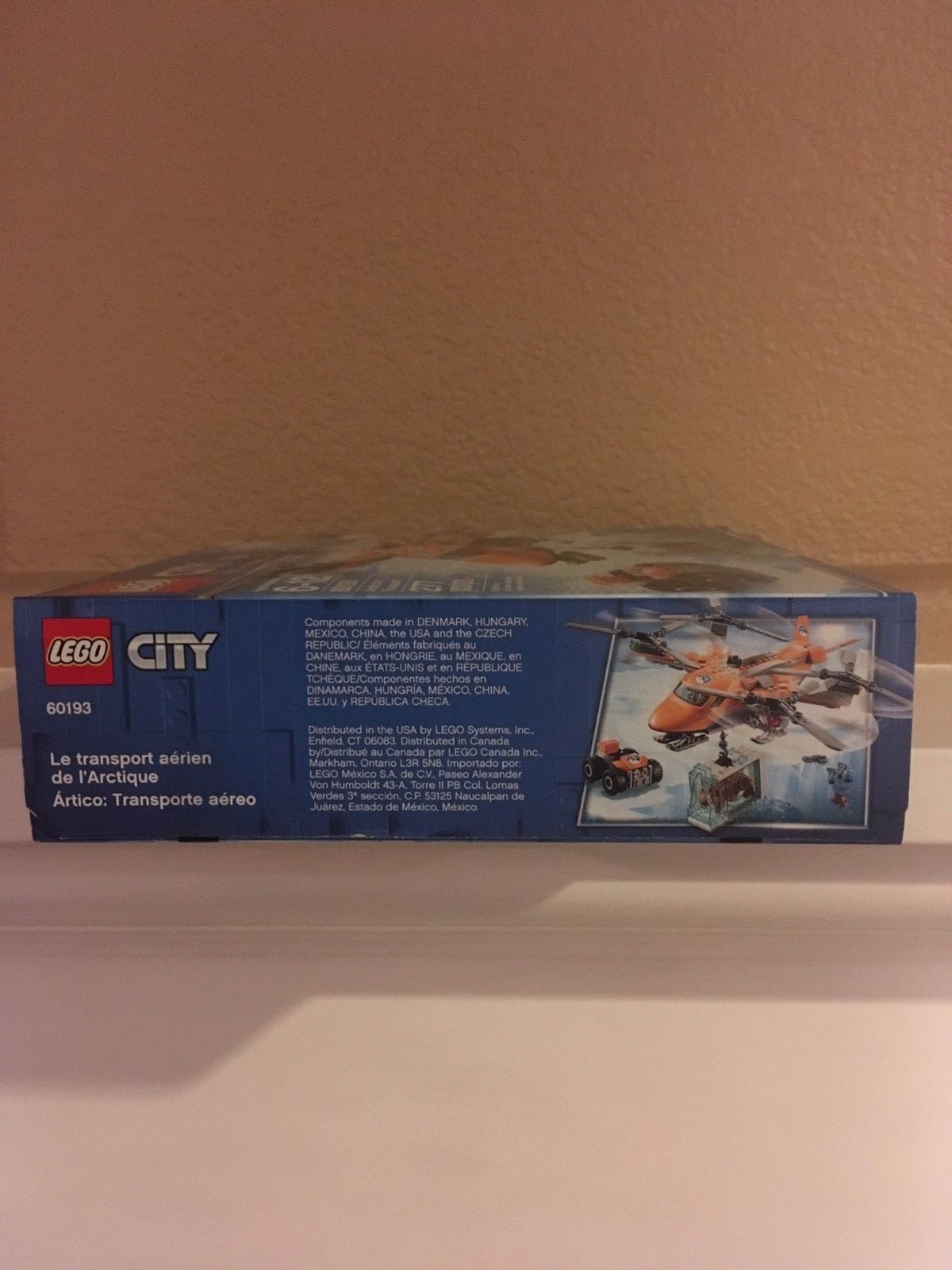 New in Sealed Box LEGO City Arctic Air Transport  # 60193 Age 6+ 277 Pcs 2018