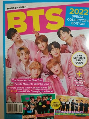 BTS 2022 Special Collector's Edition Music Spotlight 83 page magazine M18