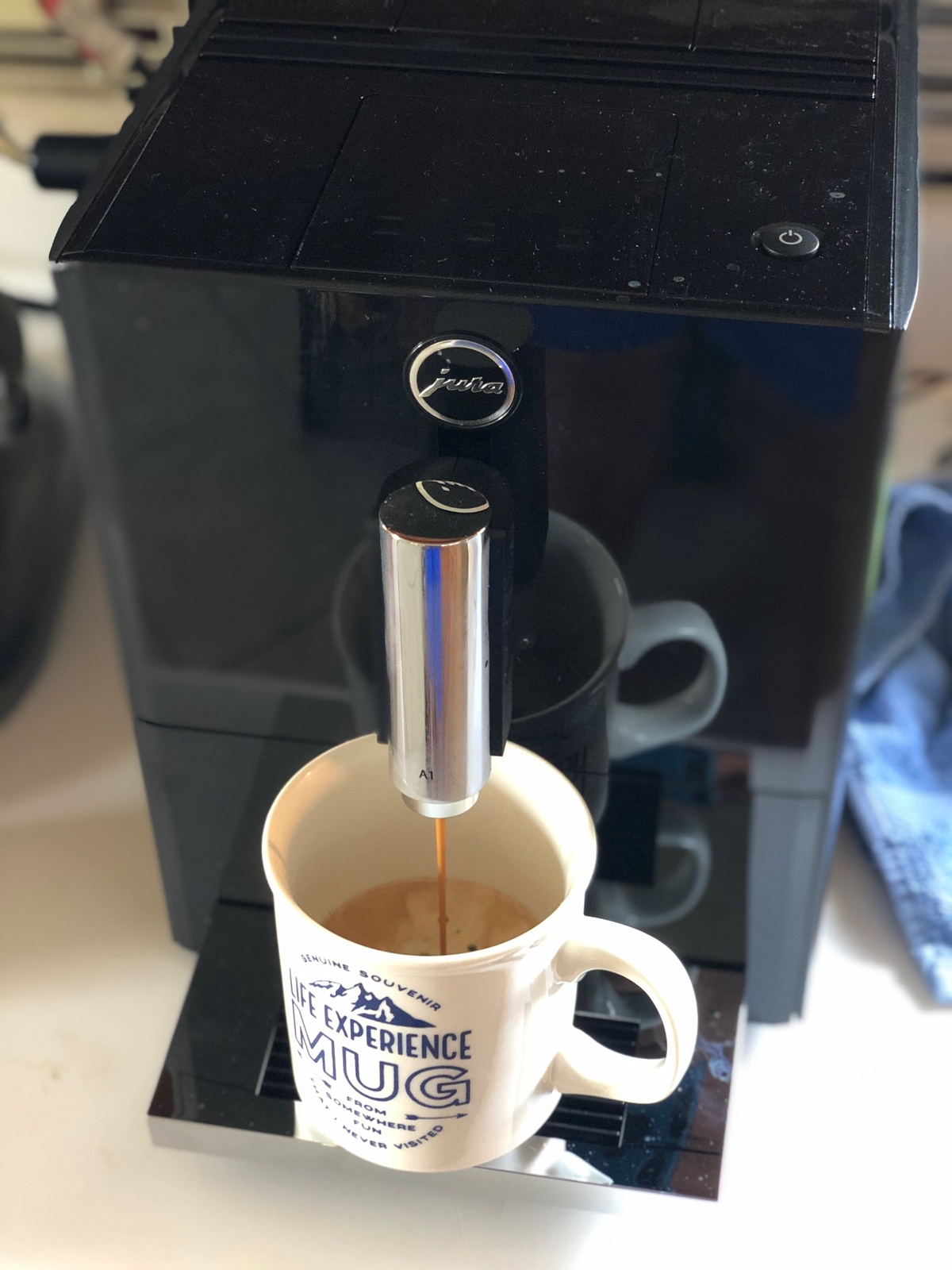 Jura A1 Super Automatic Espresso Coffee Machine Piano Black 15148 eBay