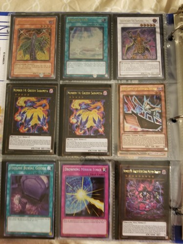 Yugioh Collection Binder! Nearly 500 cards! Exodia included, lots of rare ones!