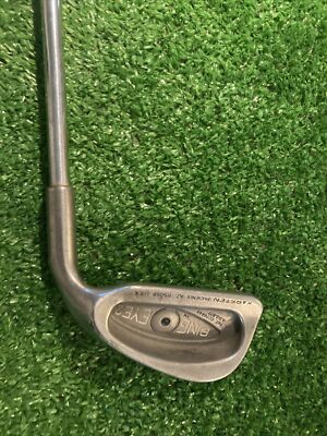 RH Ping Eye 2 Single 4 Iron   Black Dot   ZZ Lite Stiff Steel Shaft #P722