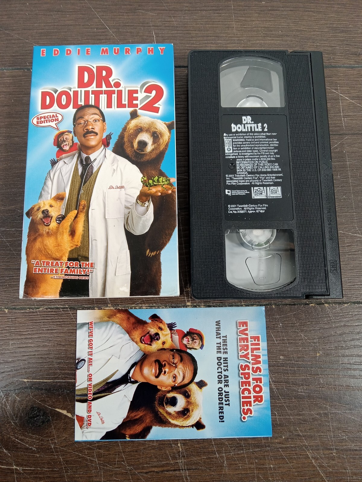 「MASK」「BIG DUDDY」「DR.DOLITTLE」VHS映画 Dr. Dolittle VHS (Double Feature) | eBay