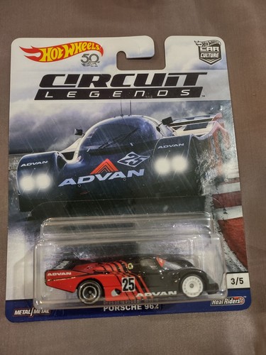 Porsche 962 Advan Circuit Legends Real Riders 3/5 Vhtf