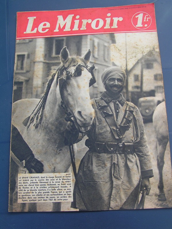 Le Miroir 1940 30 Spahi Chien De Liaison Prince Aage Danmark Andre Leducq