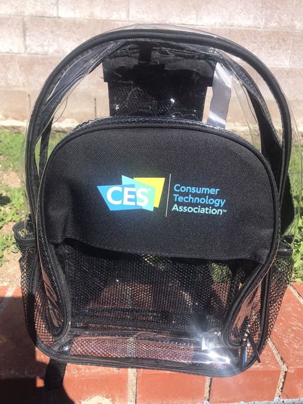 CES 2020 Press Backpack