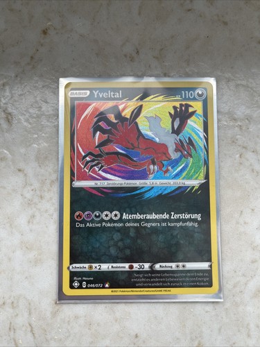 Pokemon Yveltal Amazing Rare Glänzendes Schicksal 