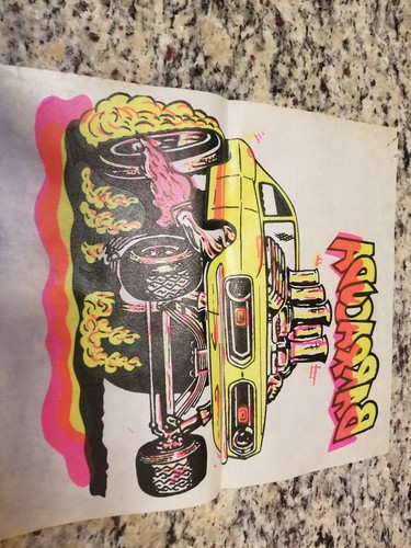 Vtg T-Shirt Iron On Heat Transfer KILLER 1970s Dodge Barracuda