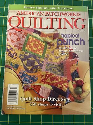 BHG American Patchwork & Quilting October 2001 Issue 52