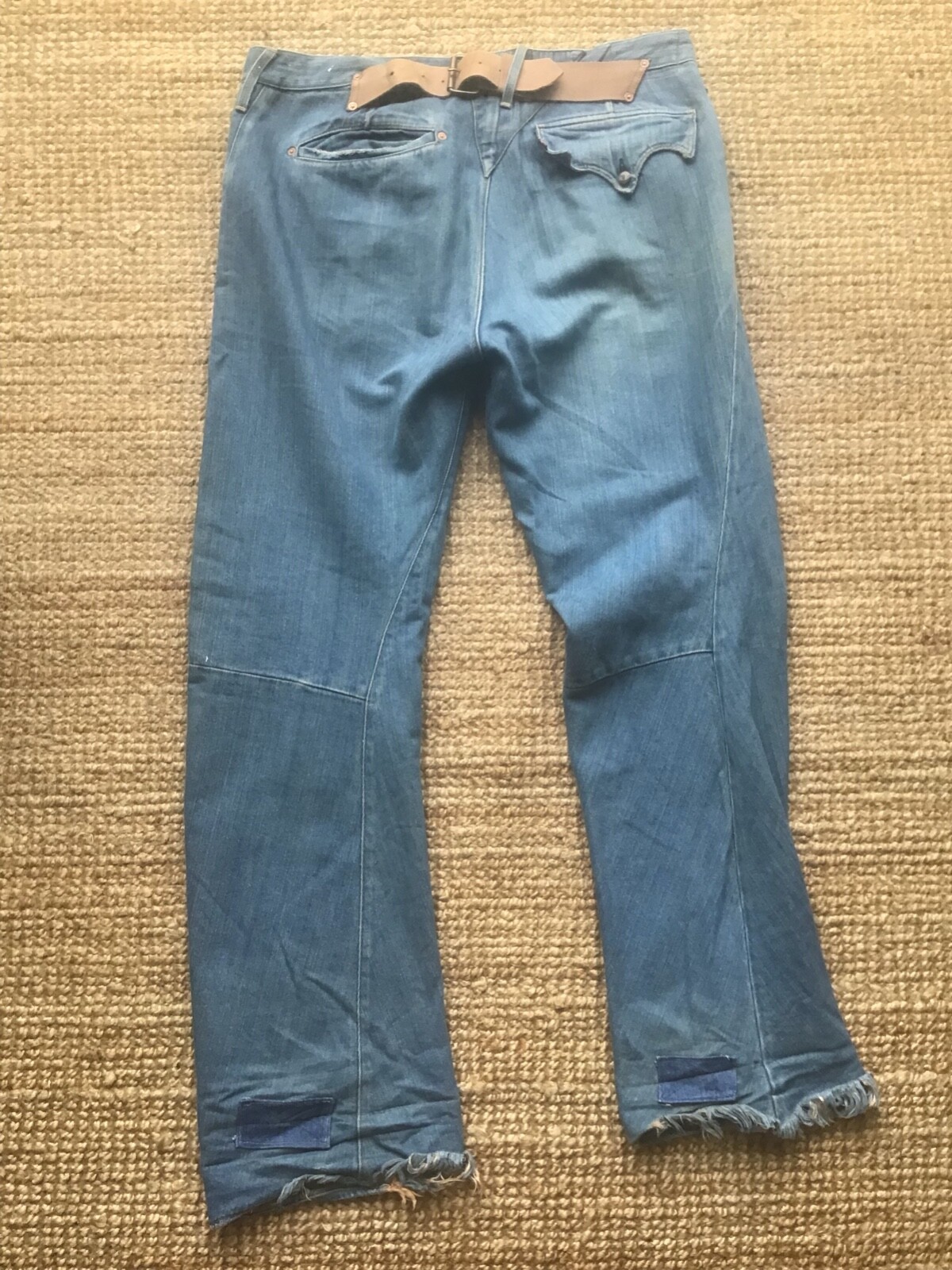 【W34 L34】europe levi's リーバイス Engineered VINTAGE ITALIAN LEVIS ENGINEERED CINCHBACK TWISTED JEANS
