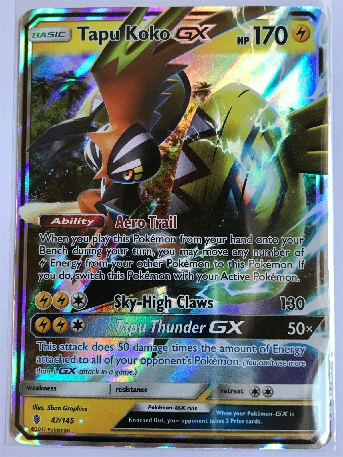 ポケモンカード　Tapu Koko GX 英語版 Tapu Koko-GX | SM—Guardians Rising | TCG Card Database