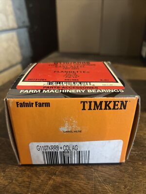 NOS TIMKEN Farm Bearing G1107KRRB-COL-AG