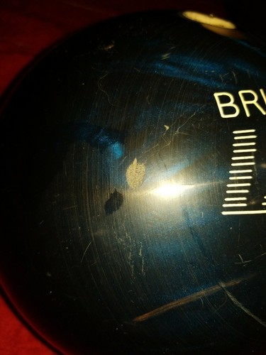 Brunswick Laser 16 pounds bowling ball vintage