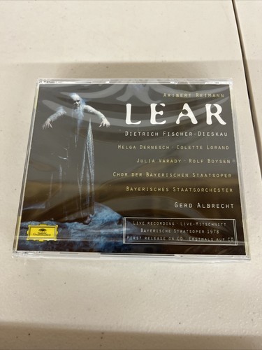 【中古CD】Reimann;Lear／Reimann/Fischer-Dieskau/Bsop/Albrecht B266 Reimann Lear Fischer-Dieskau Varady Albrecht 3LP DGG