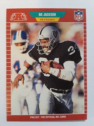 その他 Bo Jackson Los Angeles Raiders NFL 1989 Pro Set Bo Jackson #185 football card Los Angeles