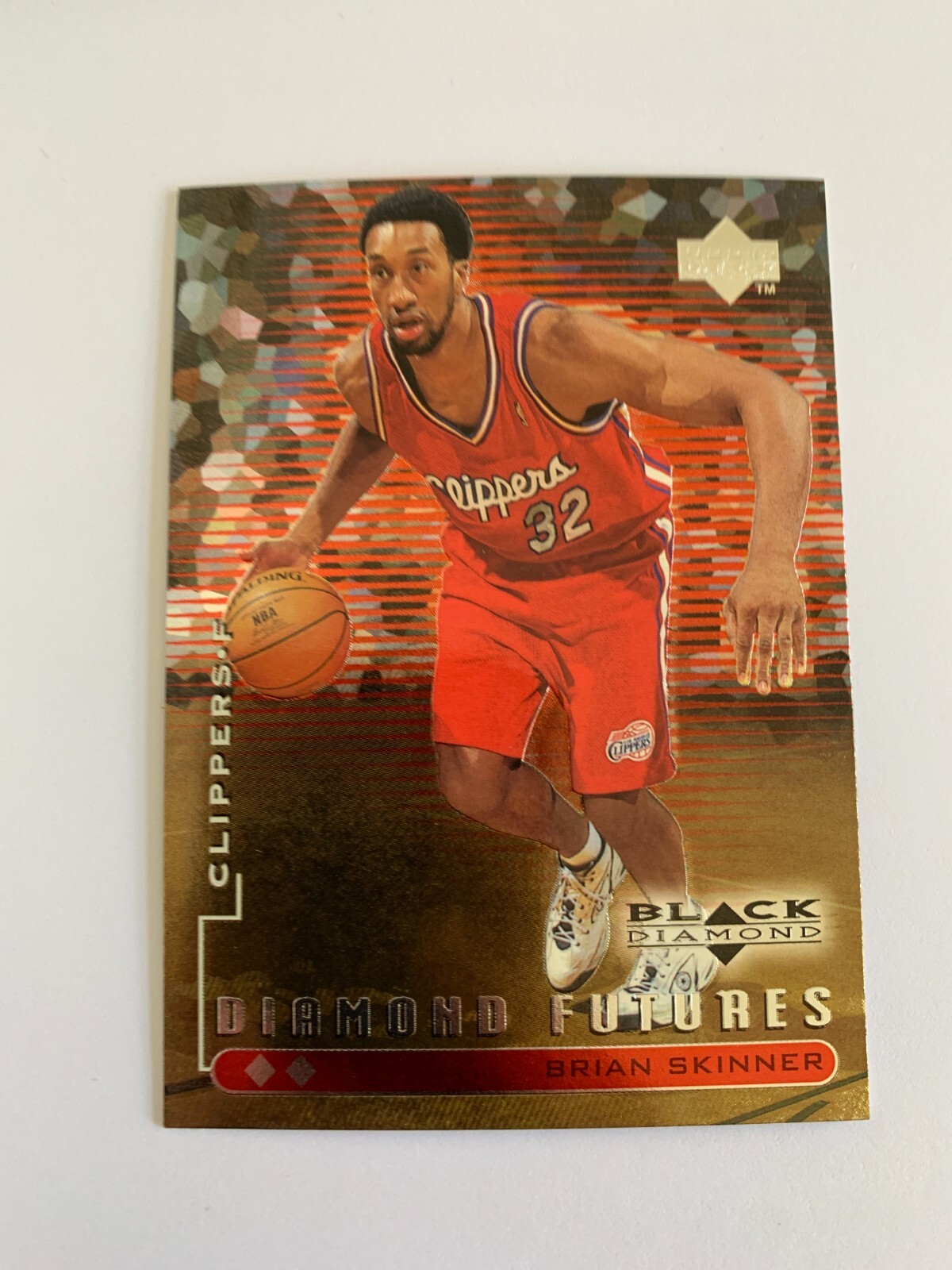 1998-99 Black Diamond Double Diamond #104 Brian Skinner 0688