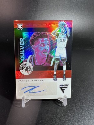   2019-20 Panini Chronicles Flux Red Jarrett Culver RC Autograph
