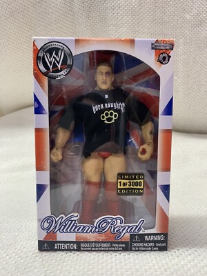 WWE William Regal Limted Edition 1 of 3000 Jakks UK exclusive Born Naughty RA CS