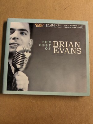Brian Evans The Best of Brian Evans (24 BIT GOLD CD, Crooner Records) LIKE NEW