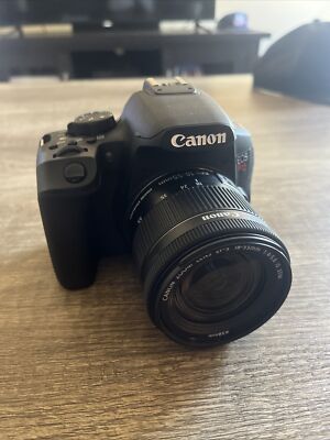 Canon EOS Rebel T8i 24.1MP DSLR Camera - Black (EF-S 18-55mm f/4-5.6 IS STM)