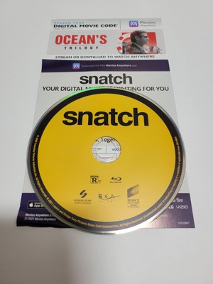 OCEAN'S TRILOGY Digital (from 4K set) and SNATCH Blu-ray Disc and Digital