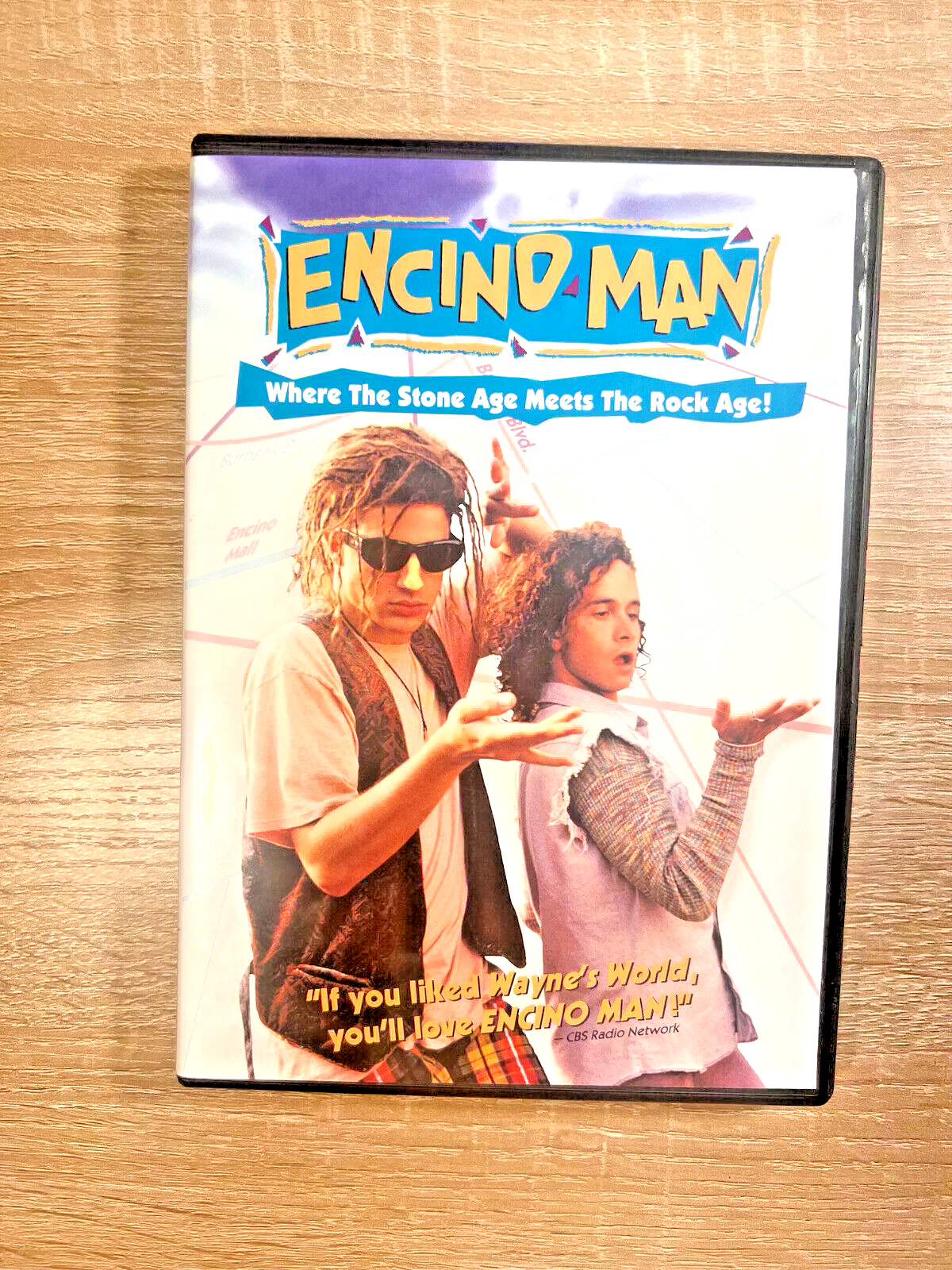 Encino Man DVD Pauly Shore Brendan Fraser 1992 Movie Comedy