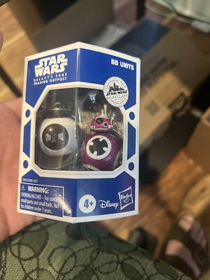 Star Wars Galaxys Edge PURPLE BLACK WHITE BB UNIT Droid Figures Trading Outpost
