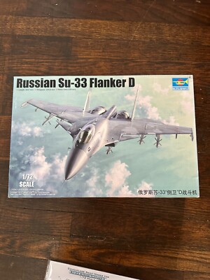  1/72 Trumpeter Sukhoi Su33 Flanker D Russian Fighter 