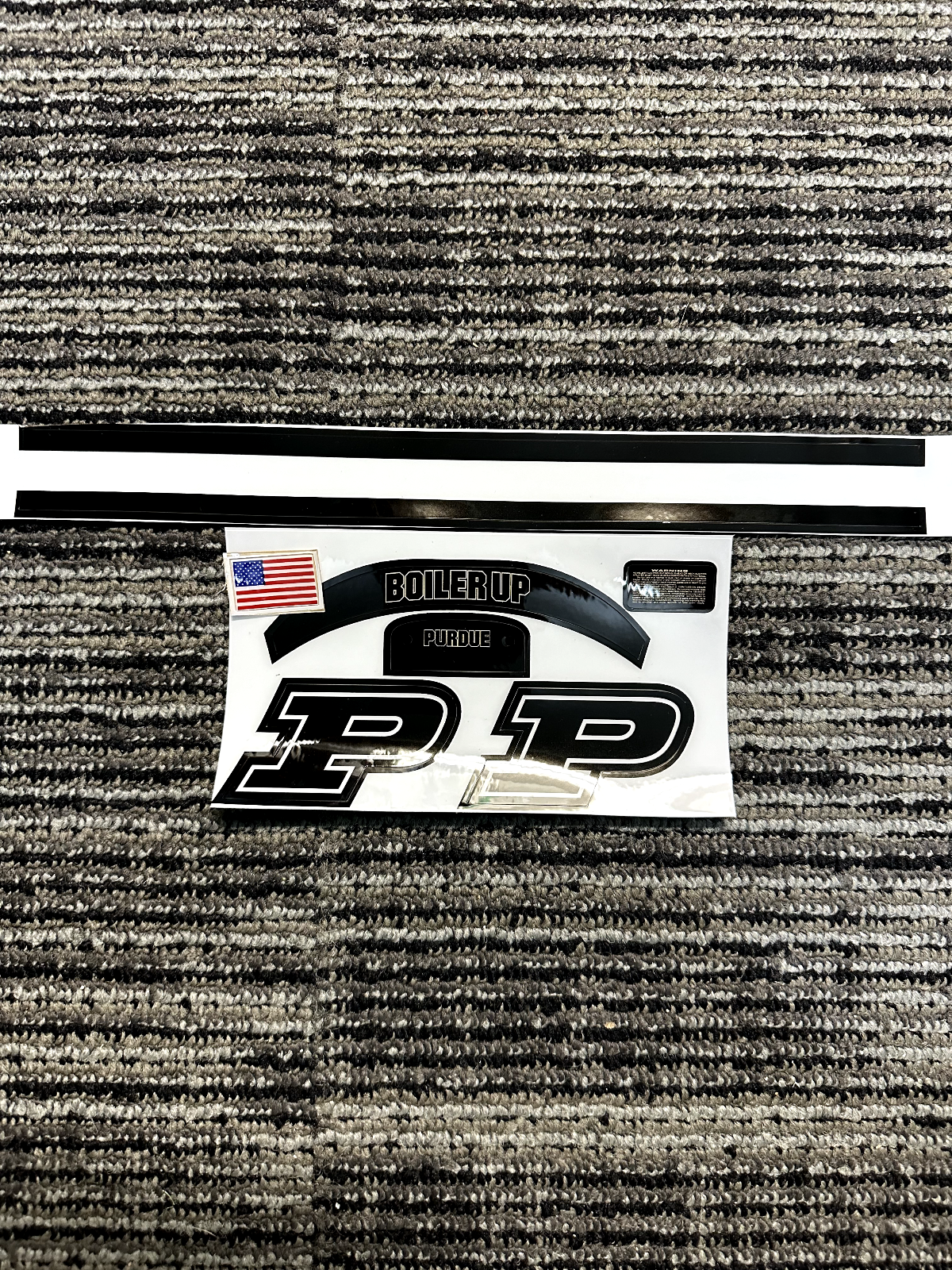 Mini Purdue Boilermakers Football Helmet Decals Set