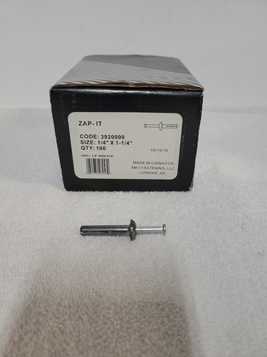100 count MKT Zap-It #3920000 1/4