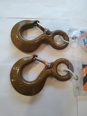 Crosby 1022413 3 Ton Alloy Eye Hook with Latch 5NF