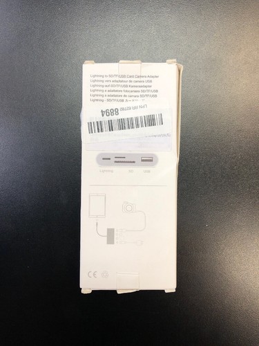 Ligthning to 4 In 1 Camera Card Reader