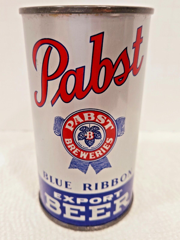 Pabst Blue Ribbon Tapa Can, O/I, IRTP, Awesome Price!! & in Mint Shape!!!!