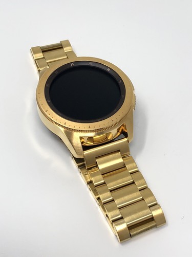 gold galaxy watch