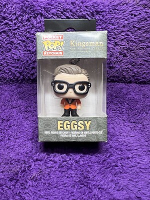 Funko Pocket POP Keychain Kingsman The Golden Circle Eggsy Walmart Exclusive