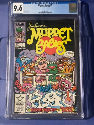 Muppet Babies #1 CGC 9.6 1985 Marvel Comics (Star Comics)