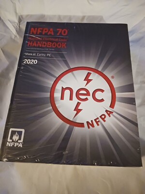 National Electrical Code 2020 Handbook NFPA 70 Hardback Book Electrician Sealed