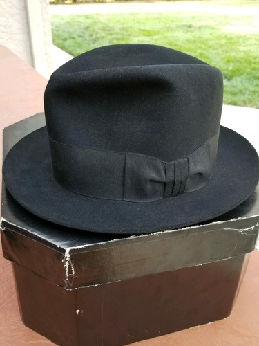 Vintage Mint JC Penneys Marathon Fedora Size 7 1930s/1940s