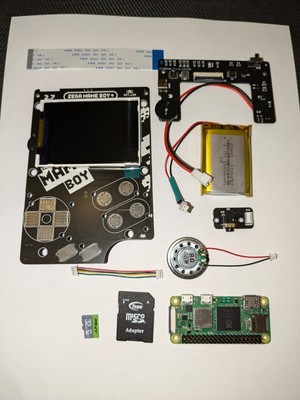 Gameboy Original DMG/ Raspberry Pi Zero2W Kit. W/ Pi Included. Nintendo SD HDMI 