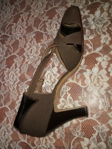 True Vintage Brown Sandals 1930/1940