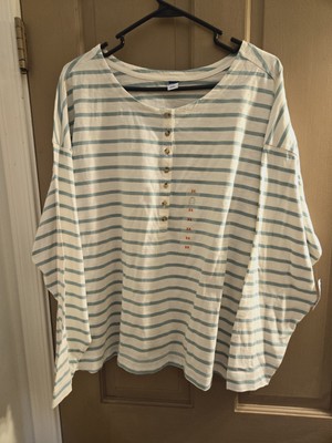 New Old Navy 3x striped top