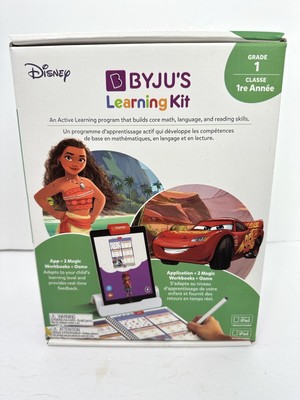 BYJUS Learning Kit: Disney, Grade 1 Introductory Edition App And Magic Workbooks