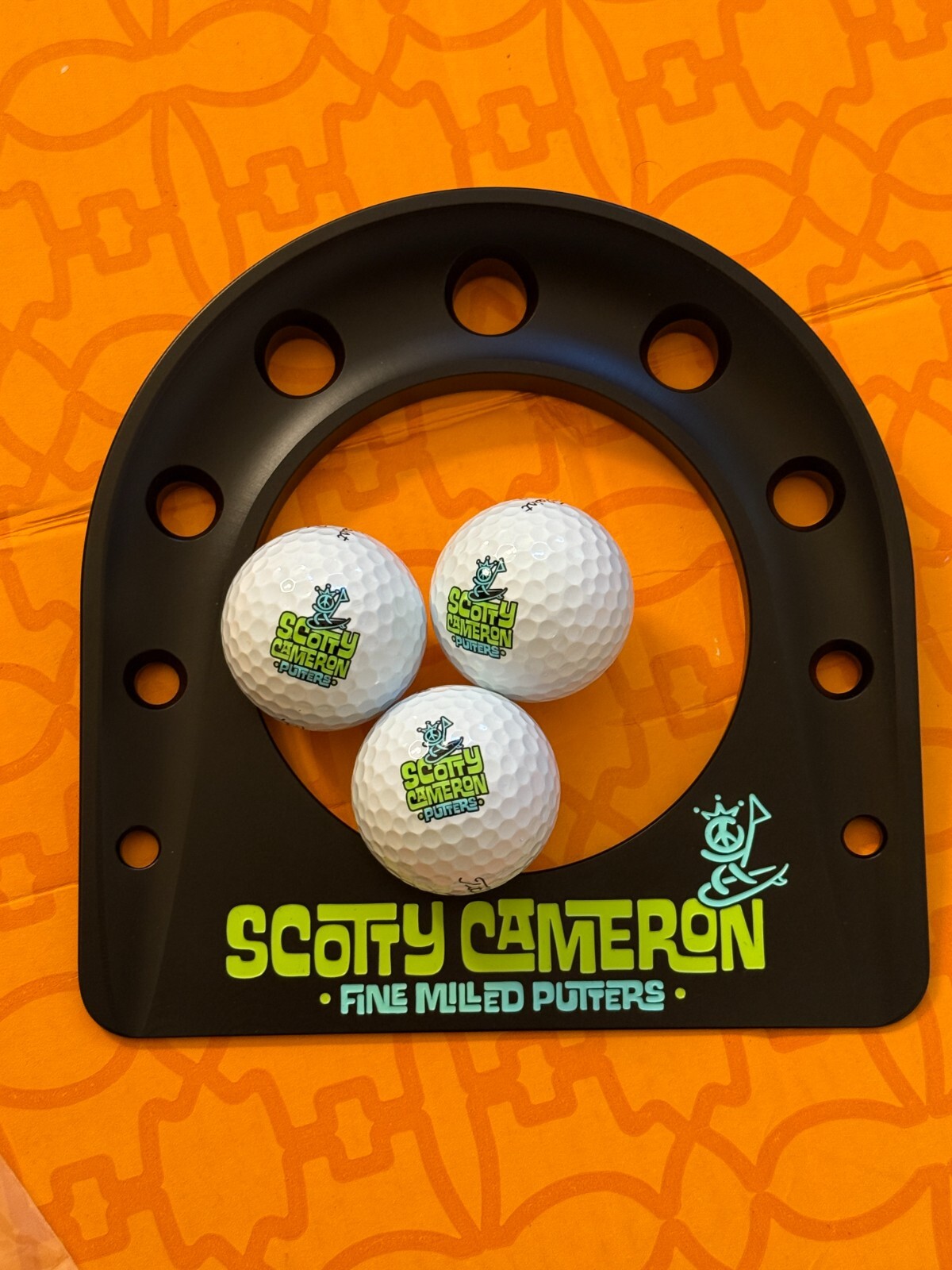 その他 Scotty Cameron - Scooty Cameron Putting Cup Kit&GolfBalls Scotty Cameron Gallery Circle T TOUR ONLY PUTTING CUP 3 CT