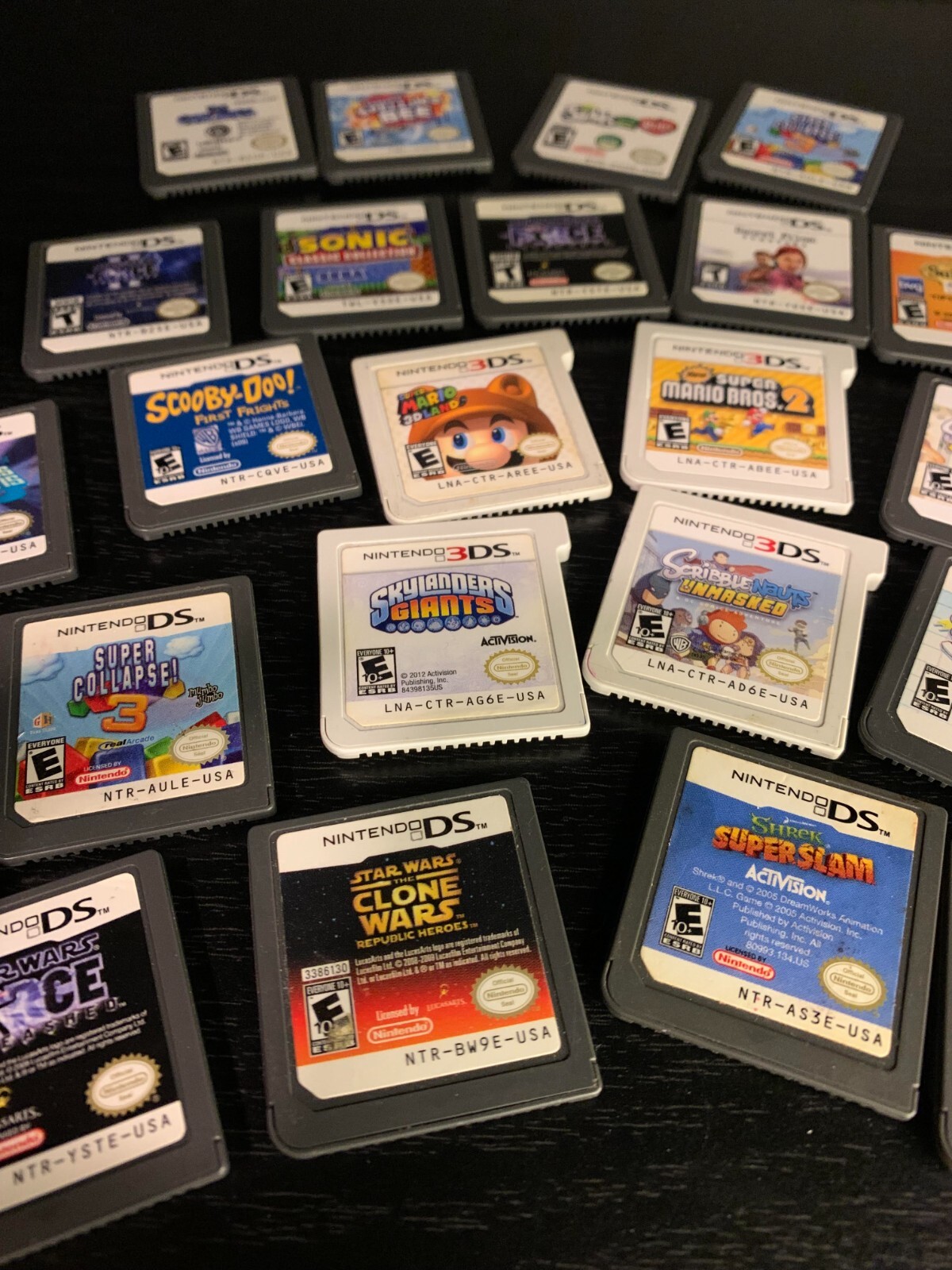 Nintendo DS & 3DS Game Lot, Mix N' Match, TESTED W/PIC, Cart Only, Combined Ship