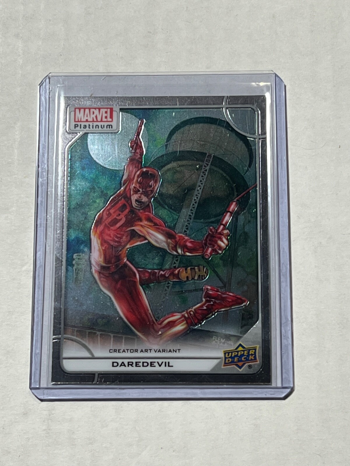 UPPERDECK MARVEL daredevilデアデビル　サインセット 2023 Upper Deck Marvel Platinum Daredevil (#96-V) Creator