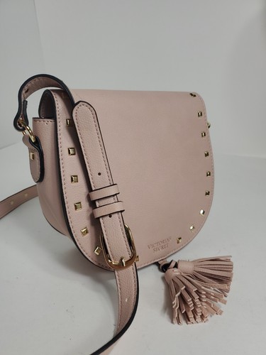 Victoria Secret Light Pink Crossbody Purse 7.5x6.5x2.5