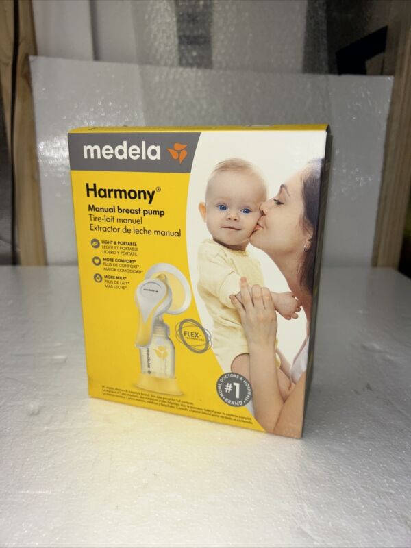 NEW Medela Harmony Manual Breast Pump with PersonalFit Flex Breast Shields